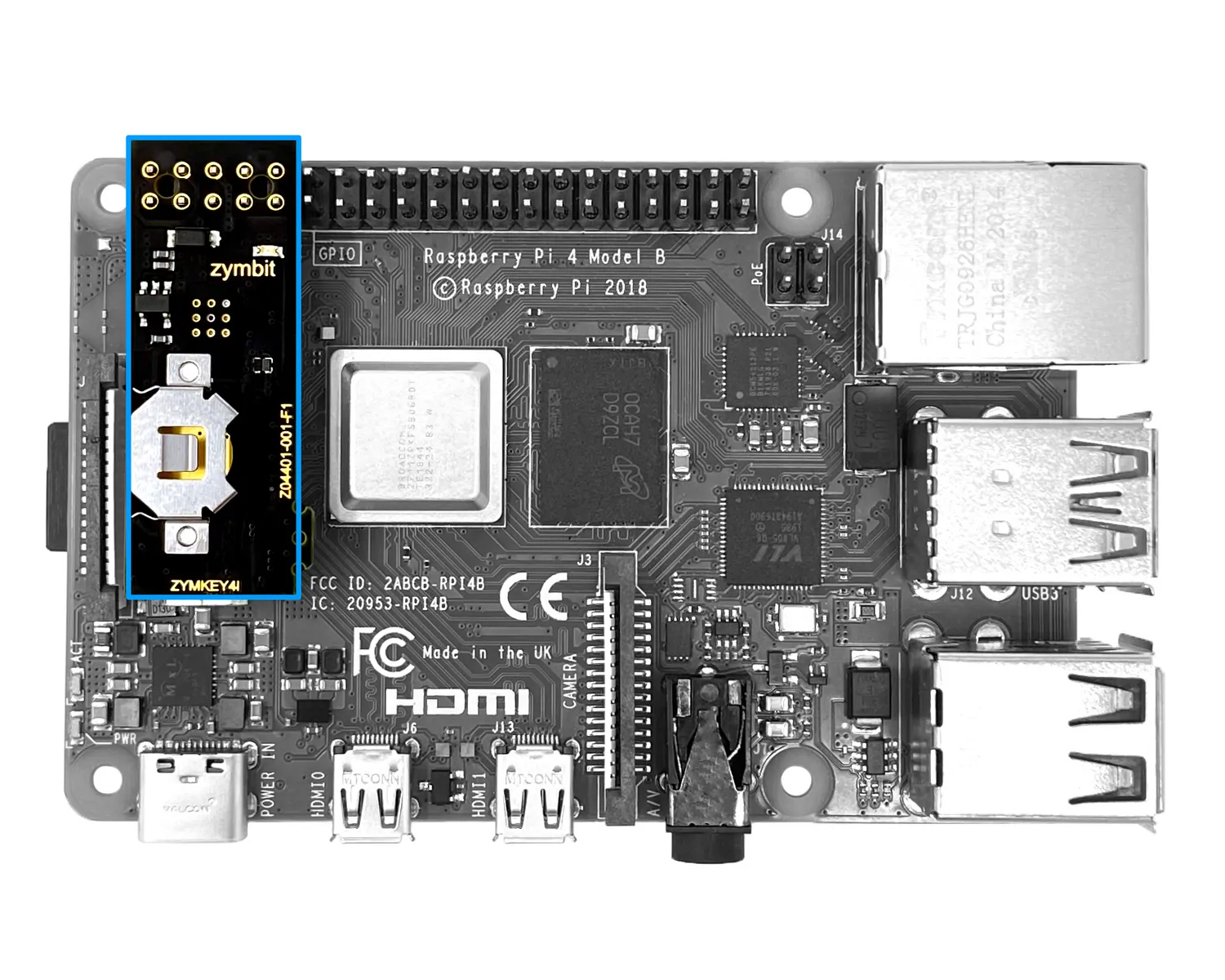 zymbit plug-in security module HSM for raspberry pi